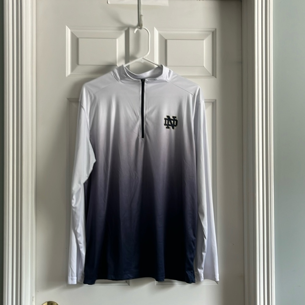 Colosseum notre dame ombré quarter zip large